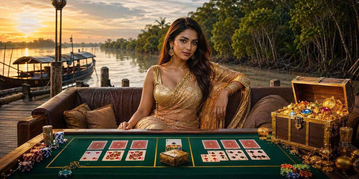 খুলনায় আন্দার বাহার খেলছেন বাংলাদেশি নারী